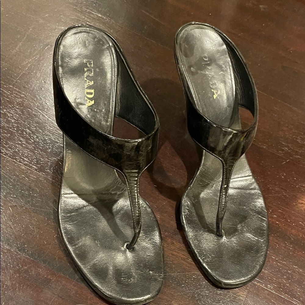 Prada Black Women's Heels